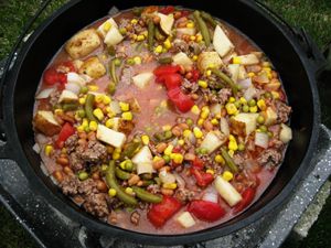 Dutch Oven Cowboy Stew