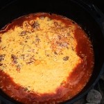 Dutch Oven Enchilada Casserole