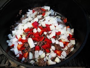 Cornbread and Black Bean Chili