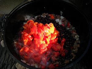 Cornbread and Black Bean Chili