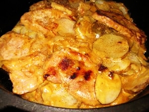 Dutch Oven Pork Chops