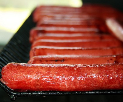 Grilled Hot Dogs