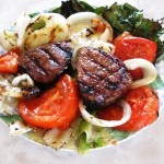 Grilled Beef Tenderloins and Vegetables