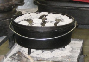 Dutch oven briquettes