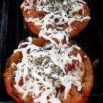 Grilled Tomatoes with Cheese