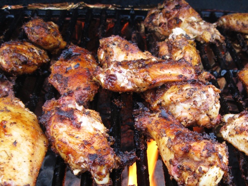 smoked chicken wings