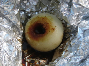 Finished Grilled Onion