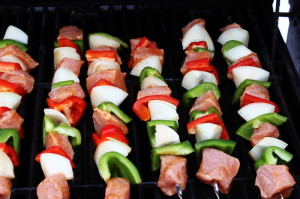 Pork Kabobs On The Grill