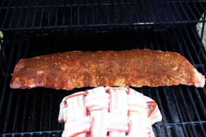 Ribs on Grill