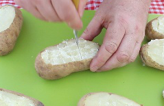 Cutting Hashes in Potatoes