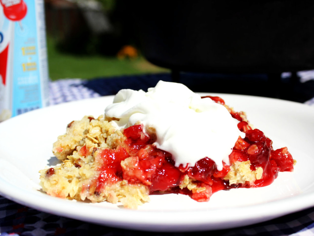 Dutch Oven Cherry Cobbler 2