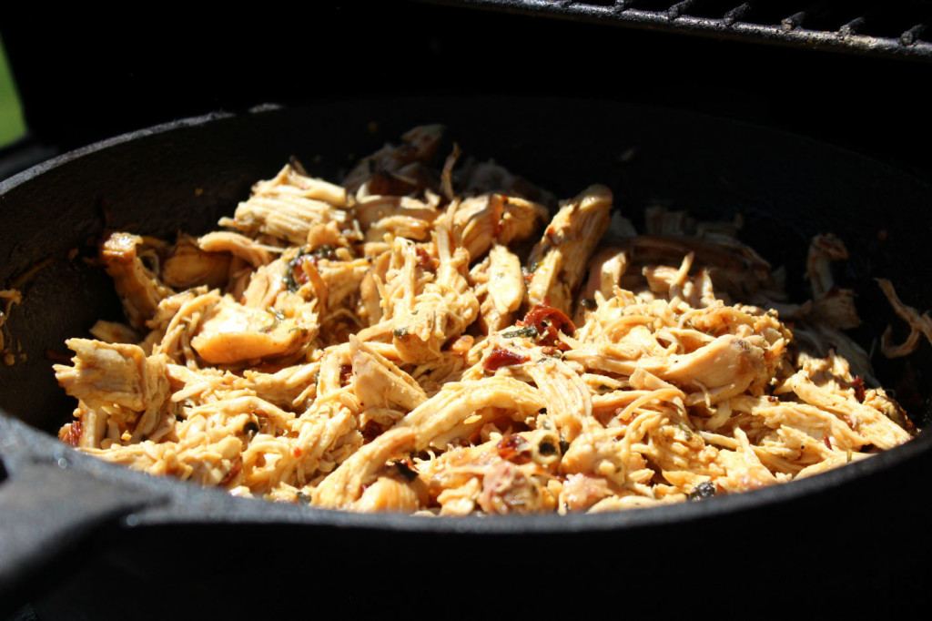 Chicken in with the Chipotle Orange Chicken Broth