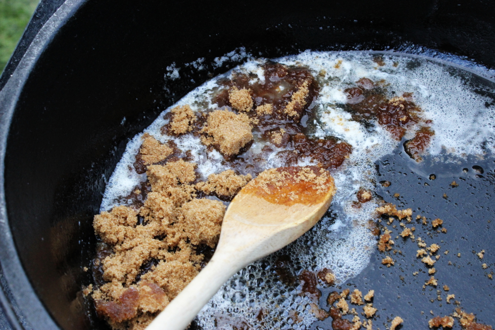 Butter with Brown Sugar Mixed in