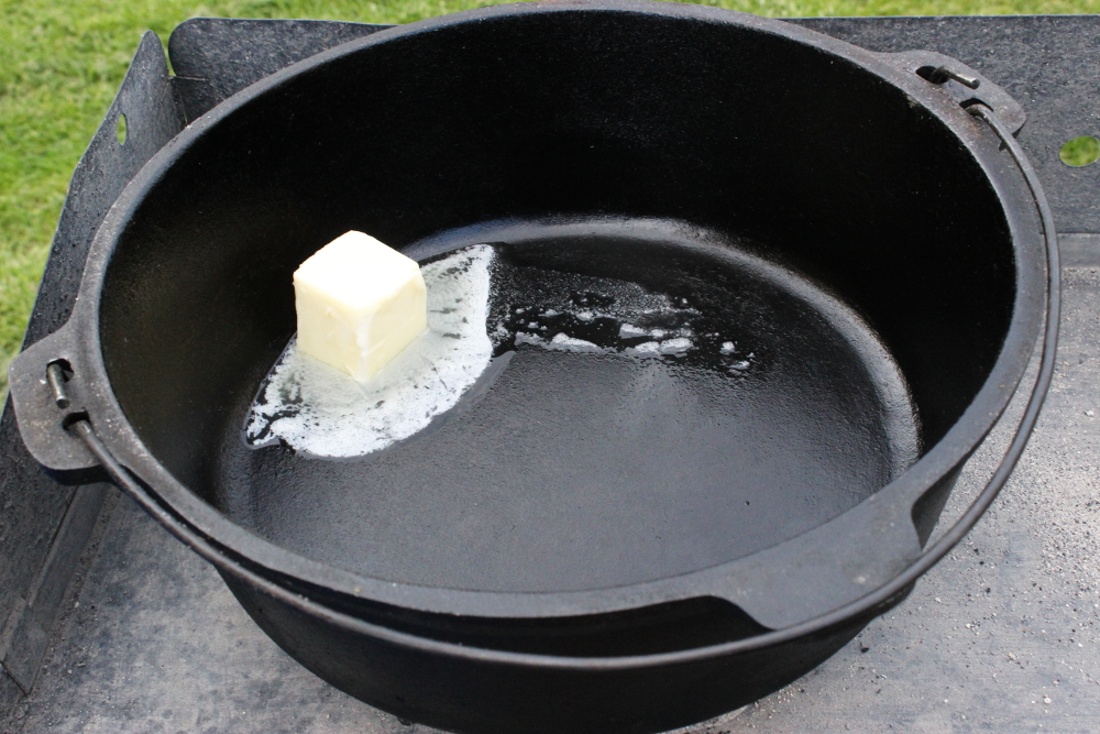 Melting Butter in Dutch Oven