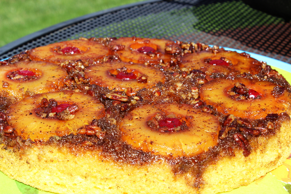 Pineapple Cake Flipped Perfectly