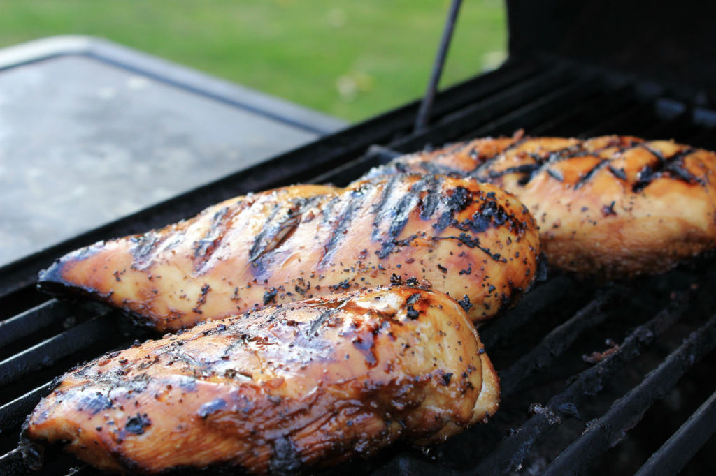 Grilling the Chicken