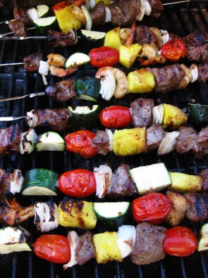 shish-kabobs