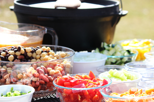 Veggie Chili Vegetables