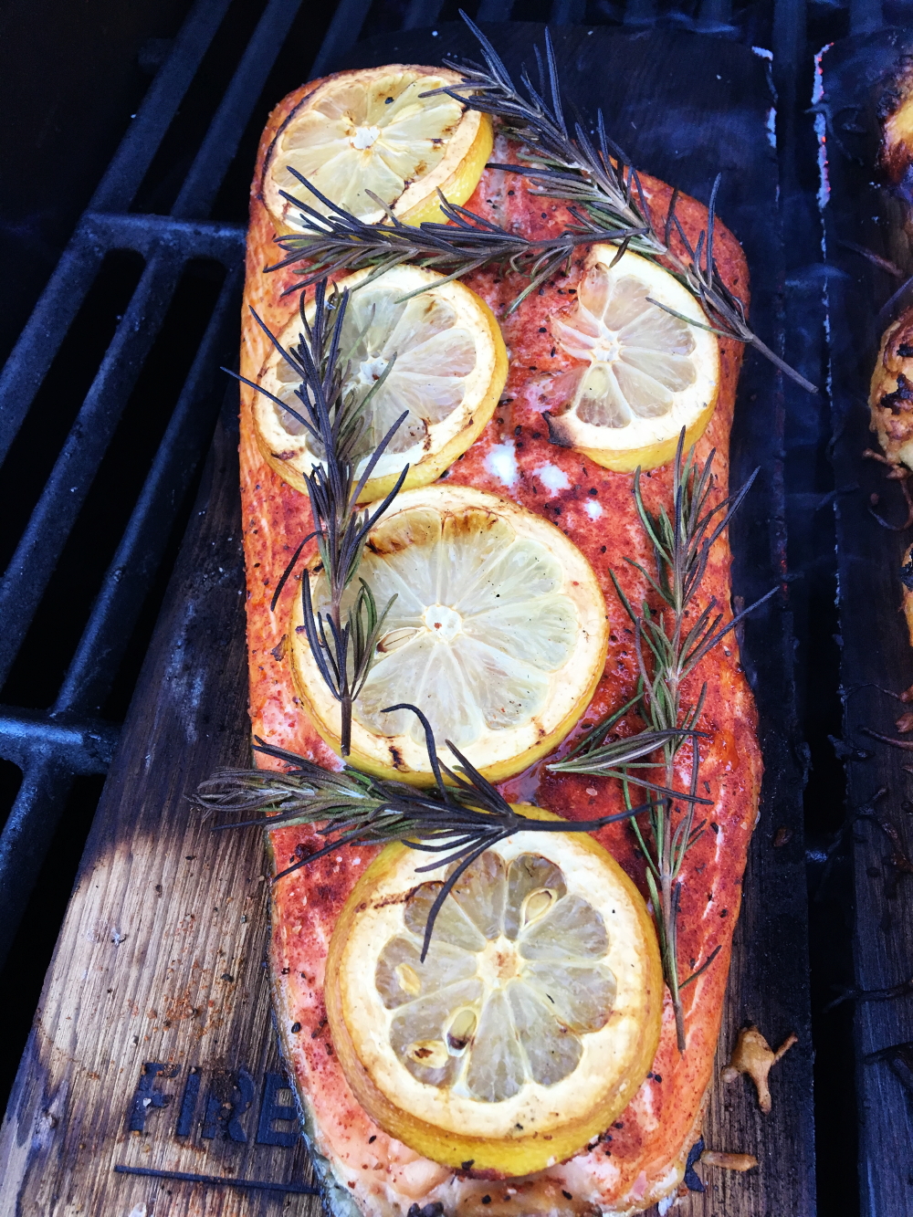 Planked Salmon