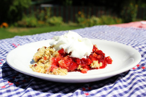 Dutch Oven Cherry Cobbler